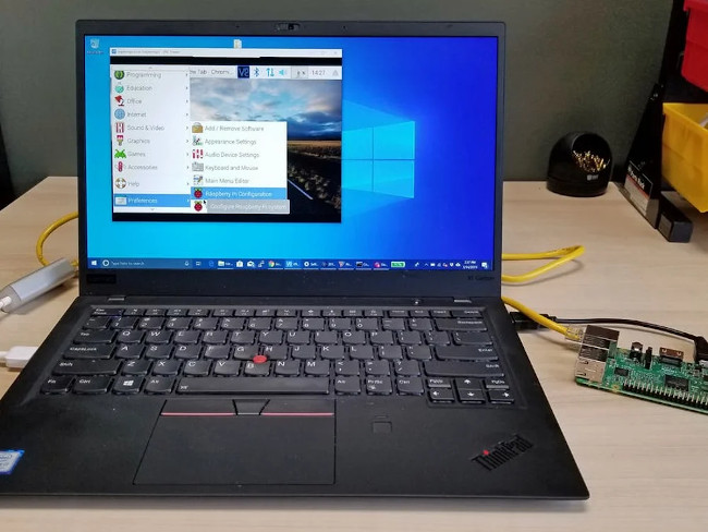 Raspberry Pi laptop